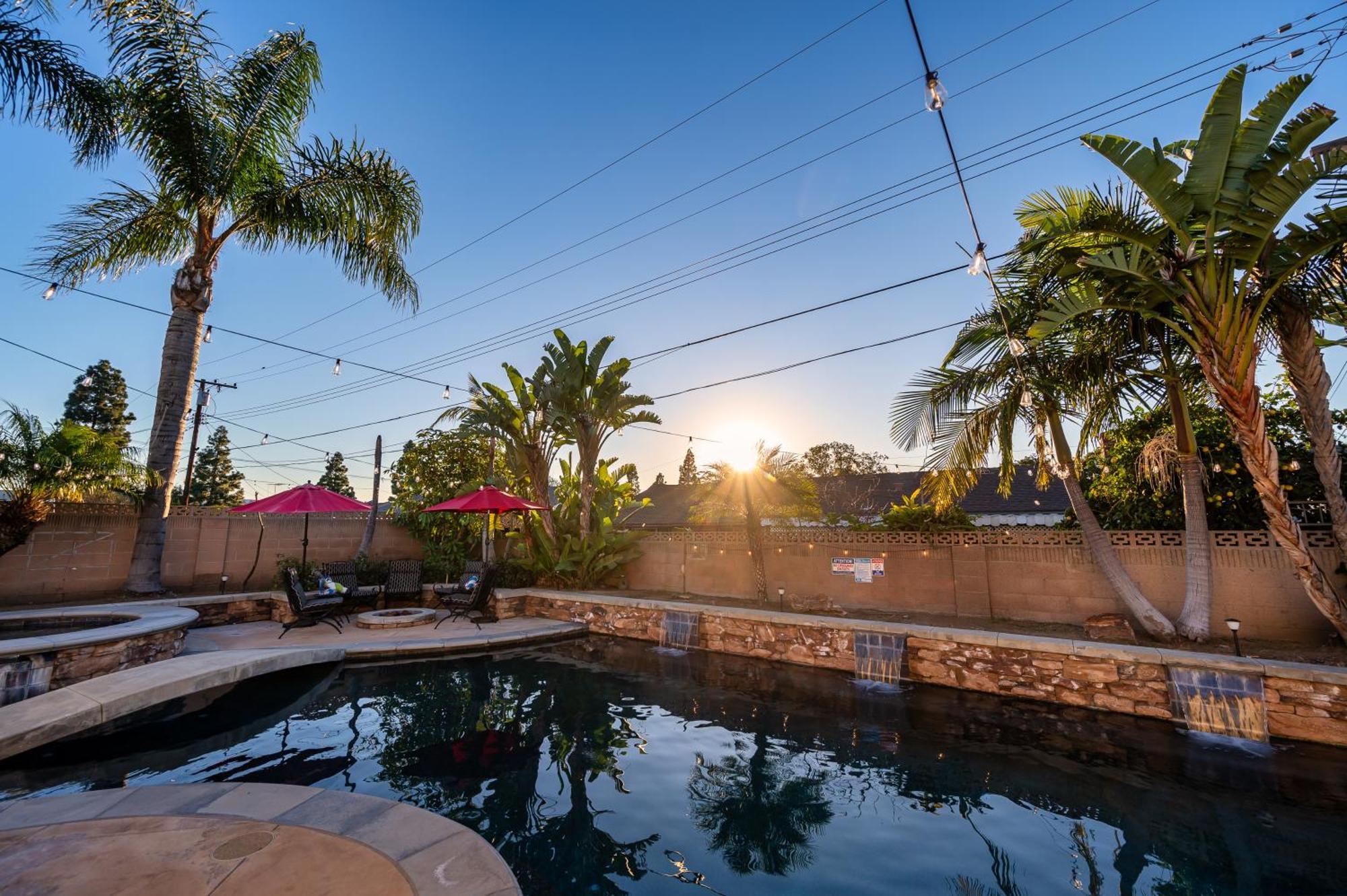 Amazing Modern Pool House Near Disneyland Anaheim Bagian luar foto